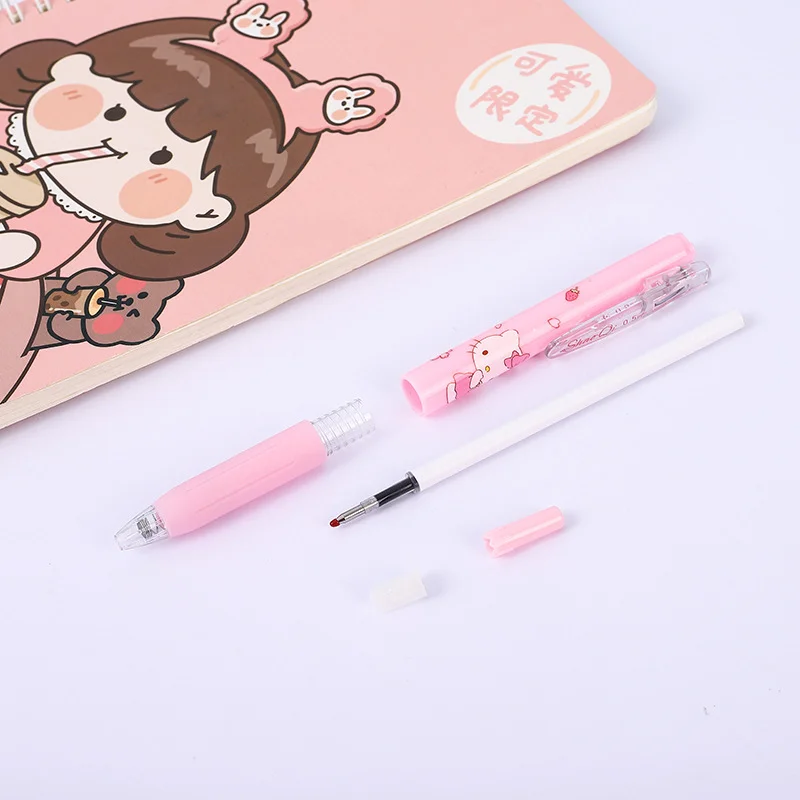 Kawaii Sanrio Hello Kitty Retractable Press Neutral Pen 0.5mm - Image 9