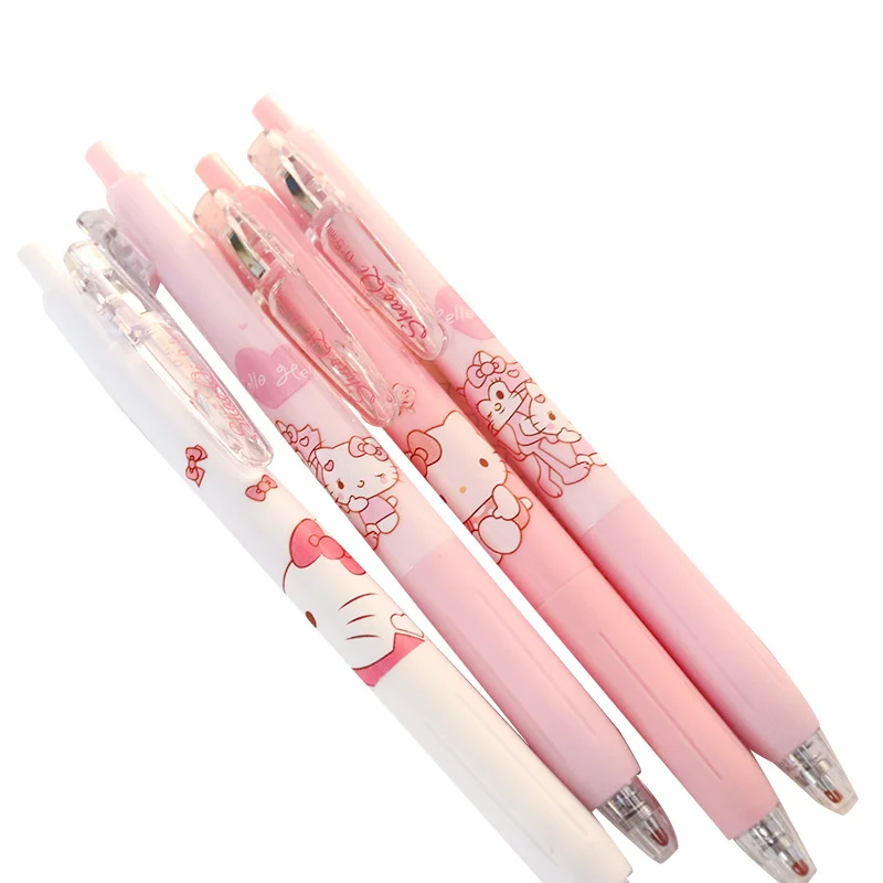 Kawaii Sanrio Hello Kitty Retractable Press Neutral Pen 0.5mm - Image 3