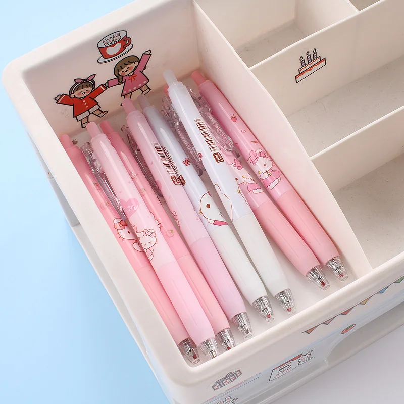 Kawaii Sanrio Hello Kitty Retractable Press Neutral Pen 0.5mm - Image 11