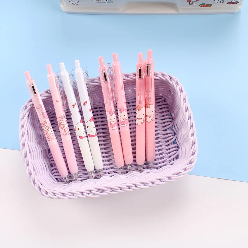 Kawaii Sanrio Hello Kitty Retractable Press Neutral Pen 0.5mm - Image 5