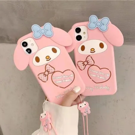 Kawaii Sanrio My Melody Pink iPhone Case