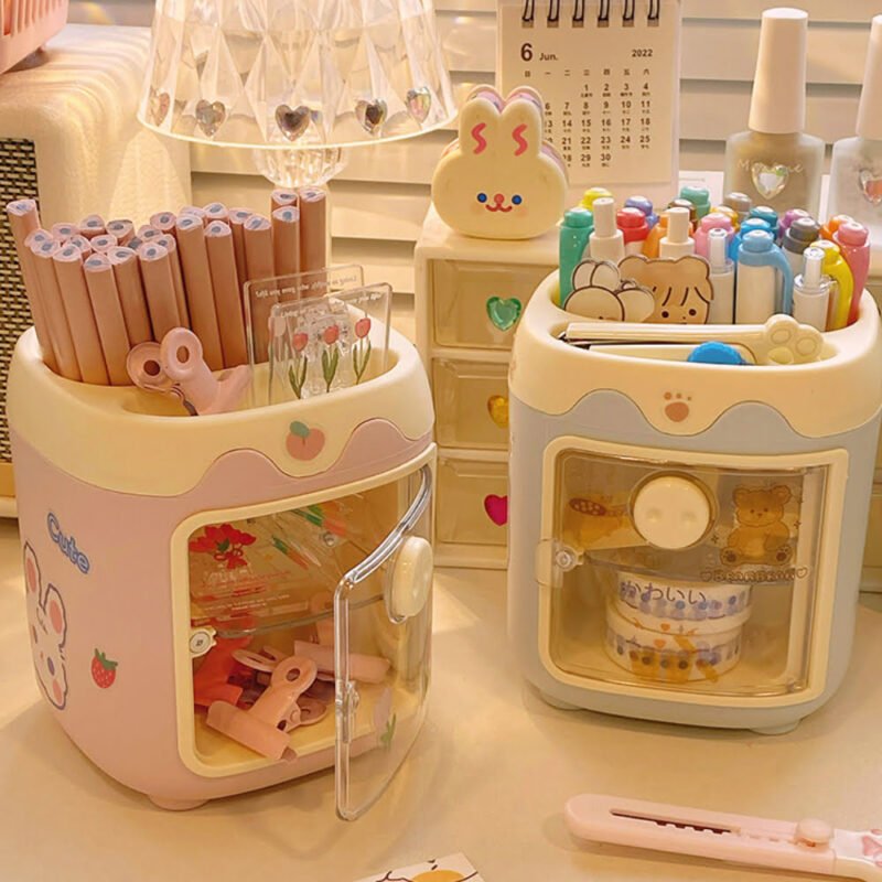 Kawaii Multi-Functional Pen Holder