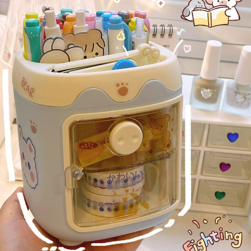 Kawaii Multi-Functional Pen Holder - Image 2