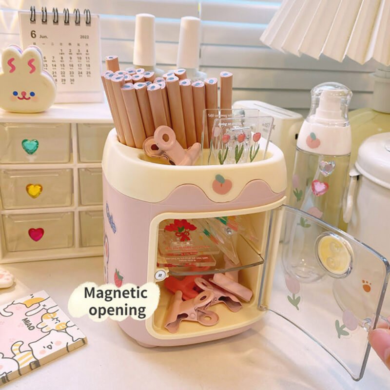 Kawaii Multi-Functional Pen Holder - Image 4