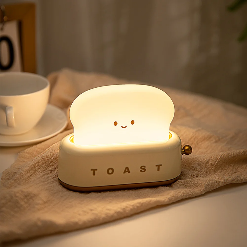 Kawaii Toaster Shape USB Night Light - Image 6