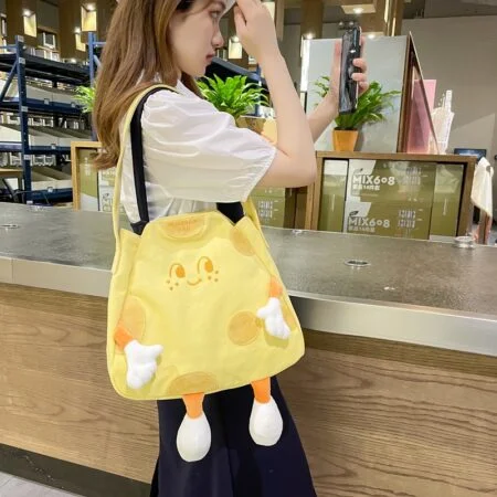 Cheese Canvas Tote Bag