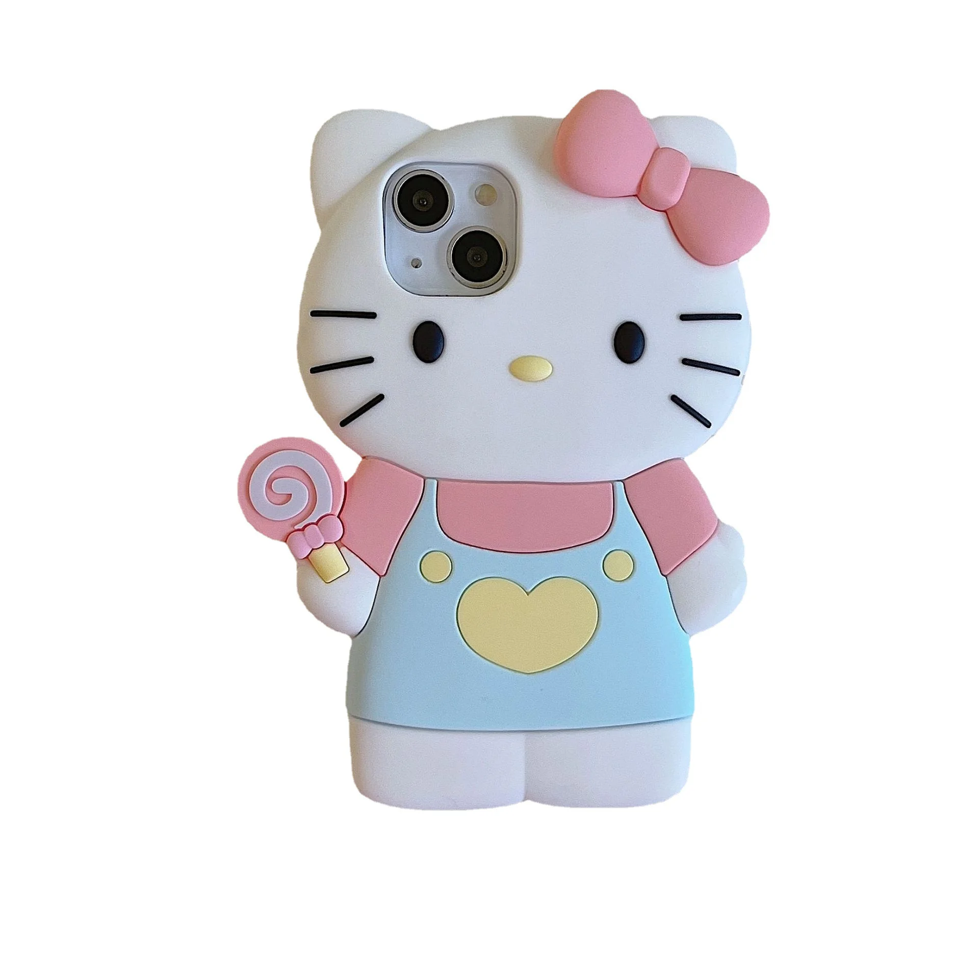 Kawaii Sanrio Hello Kitty / My Melody / Kuromi Shaped iPhone Case - Image 5