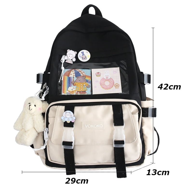 Kawaii Bear Pastel Backpack