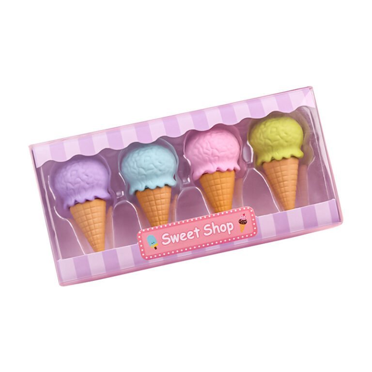 Kawaii Yummy Dessert Erasers Set 4Pcs – LoliFairies Kawaii Shop