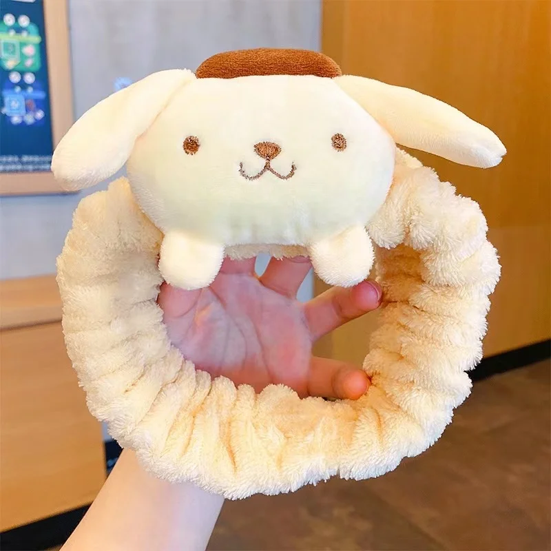 Kawaii Sanrio My Mylody / Cinnamoroll Plush Facial Makeup Headband - Image 6