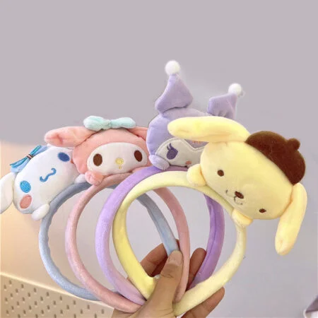 Kawaii Sanrio Cinnamoroll My Melody Plush Thin Headband