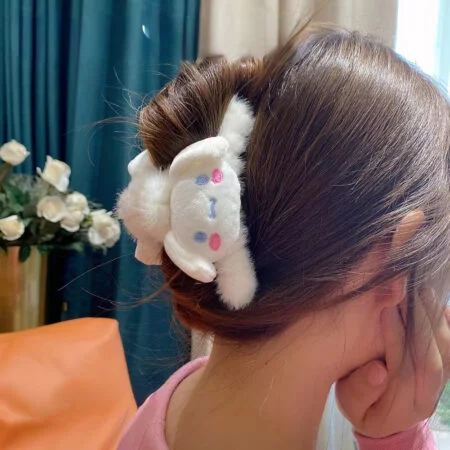 Kawaii Sanrio Kuromi Cinnamoroll Hair Claw Clip