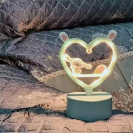 Kawaii Sanrio Heart Cinnamoroll Night Light