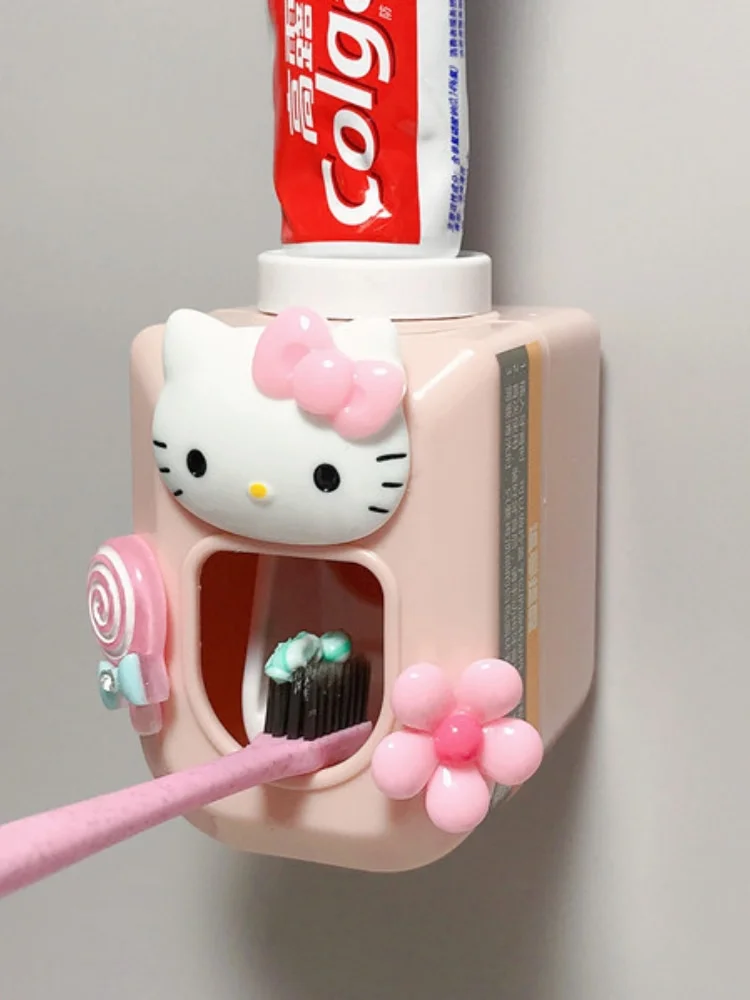 Kawaii Hello Kitty Toothpaste Dispenser - Image 6