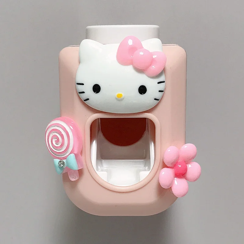 Kawaii Hello Kitty Toothpaste Dispenser - Image 5