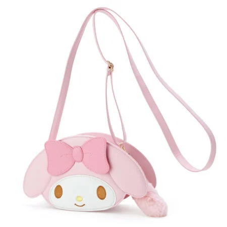 Kawaii Sanrio My Melody Shoulder Bag with Fur Tail