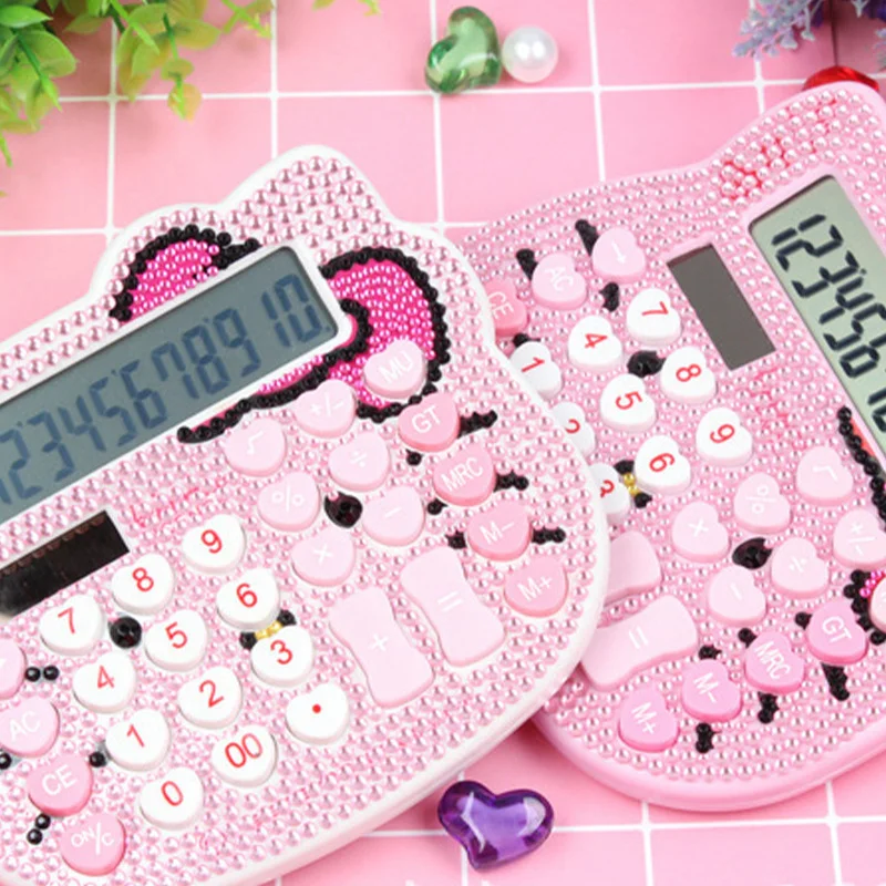 Kawaii Sanrio Hello Kitty Diamond Calculator