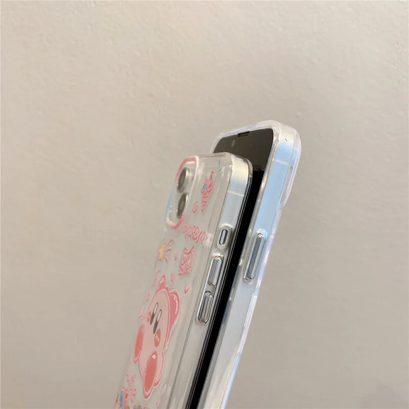 Kawaii Kuromi & Kirby Transparent iPhone Case - Image 7