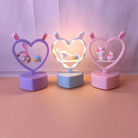 Kawaii Sanrio Heart Cinnamoroll Night Light