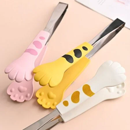 Kawaii Cat Paw Food Tongs