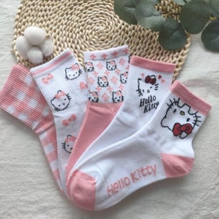 Kawaii Sanrio Hello Kitty Socks