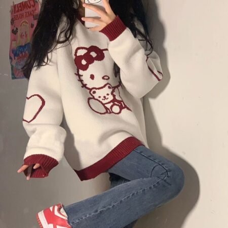 Kawaii Sanrio Hello Kitty Sweater