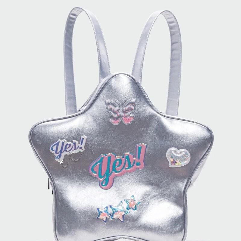 Y2K Style Star Shape Backpacks