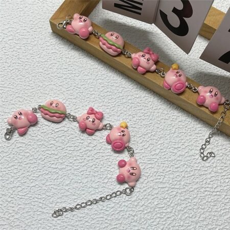 Kawaii Y2K Style Kirby Star Friendship Bracelet